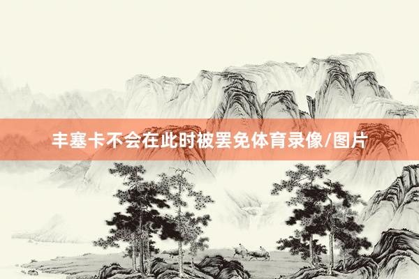 丰塞卡不会在此时被罢免体育录像/图片
