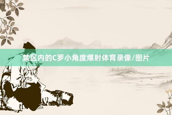 禁区内的C罗小角度爆射体育录像/图片